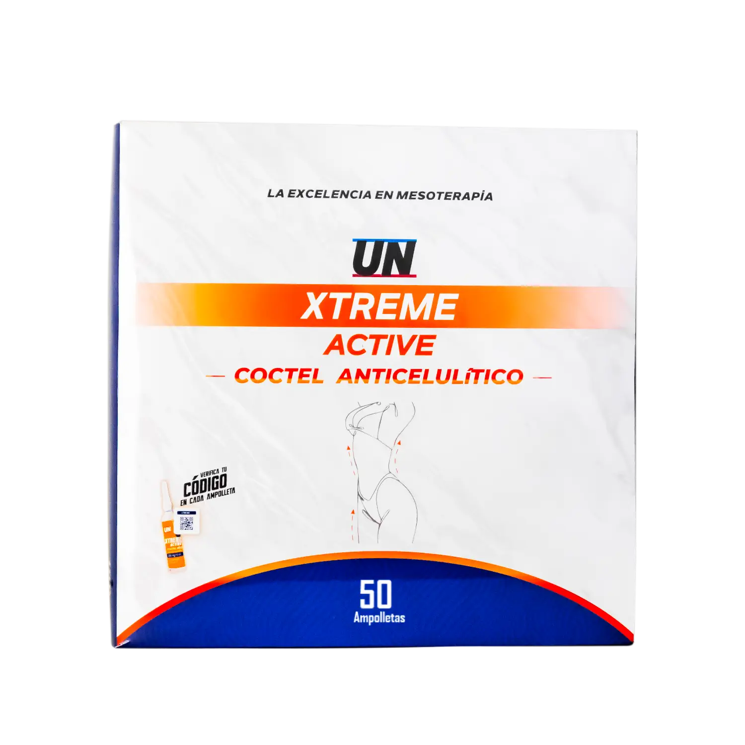 Xtreme Active Anticelulítico 50 Ampolletas