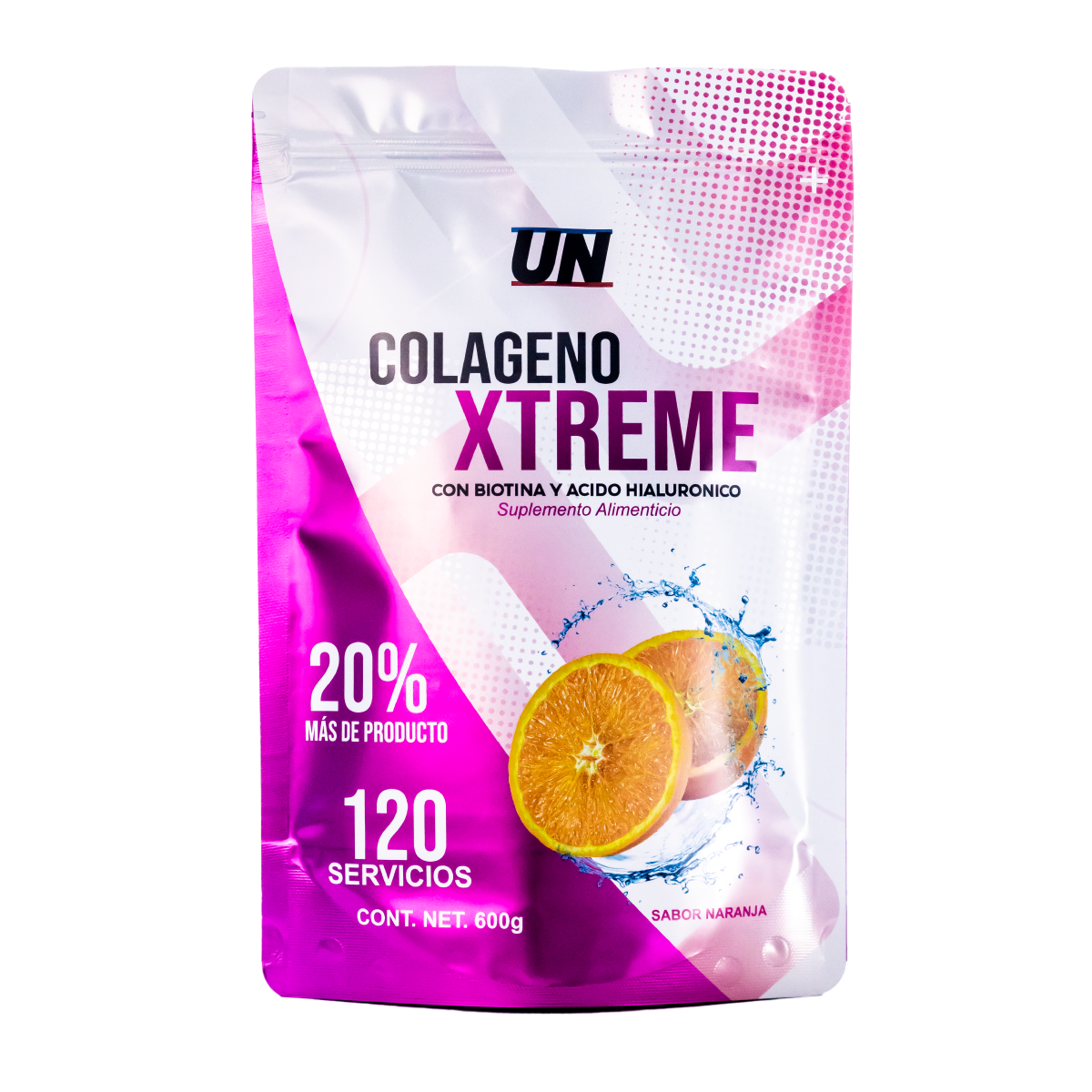 Colageno Xtreme Sabor Sandía y Sabor Naranja 120 servicios
